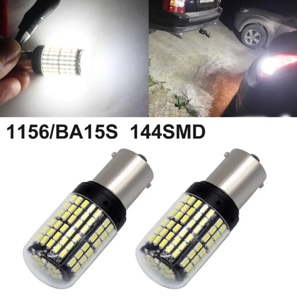 

2x144 SMD 3014 безошибосветильник светодиодсветодиодный автомобильные лампы заднего хода 6000K белый