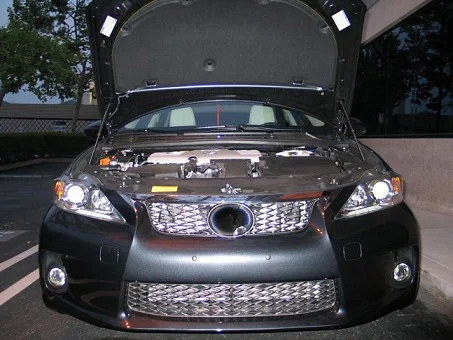 Для Lexus CT(A10) 200h 2011- передний капот модифицирует газовые Распорки амортизатор подъемник поддерживает автомобиль-Стайлинг амортизатор
