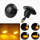 Для Range Rover L322 2002-2012 XGB500020A XGB500020 2X Кристалл дымчатый боковой габаритный светодиодный светильник Тель поворота