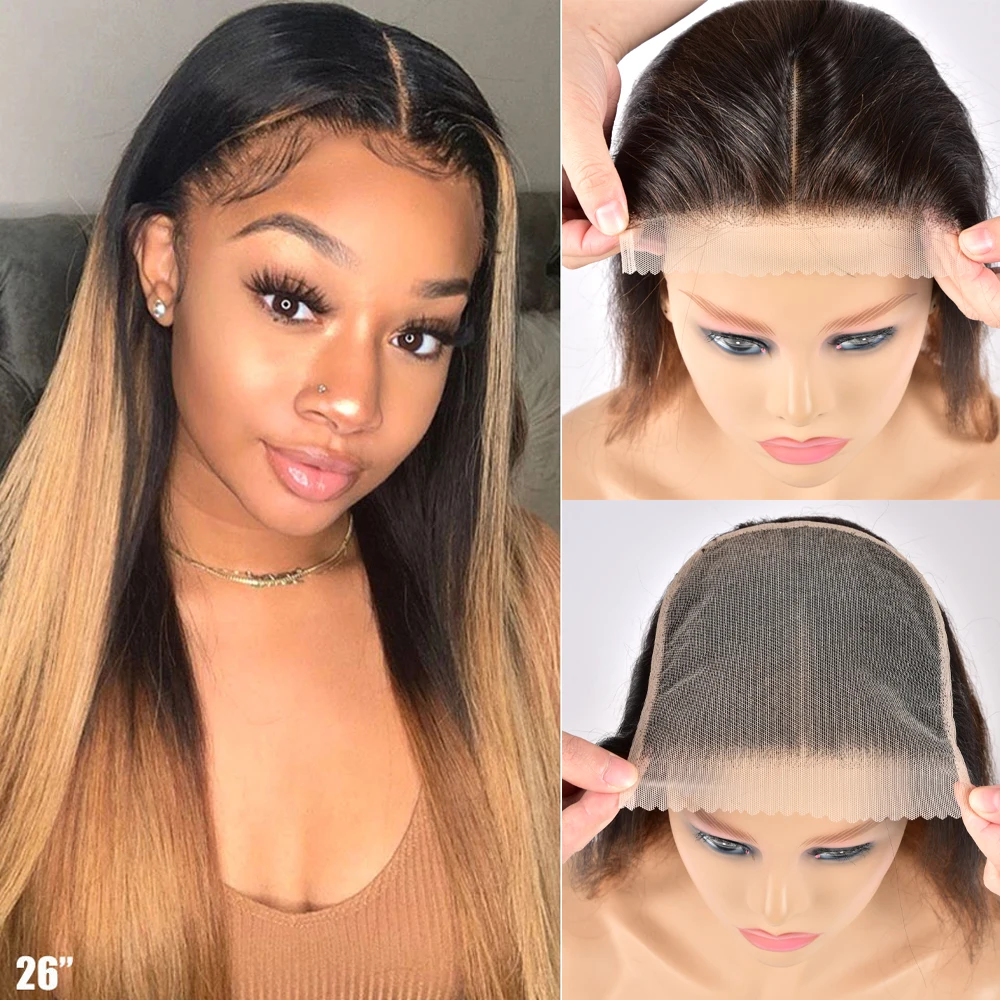 

Cheap 6X6 Closure Straight Closure Lisse Only 6x6 Transparent Ombre Lace Closure Only HD Brazilian Straight Lace Closure Piece