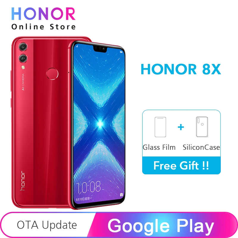 Honor 8X смартфон с 6 5 дюймовым дисплеем восьмиядерным процессором Android 8 1|Смартфоны|