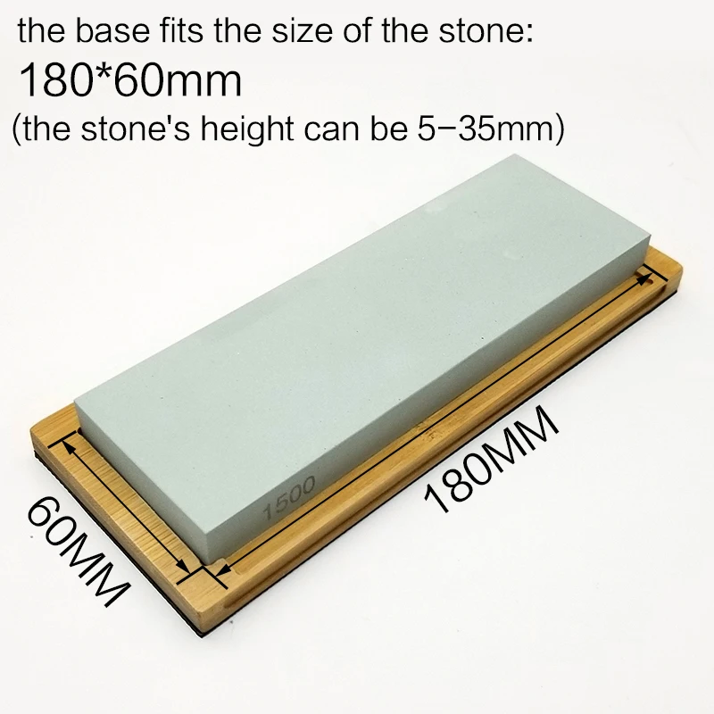 Многофункциональный точильный бамбуковый Базовый костюм для брус ножей камень |