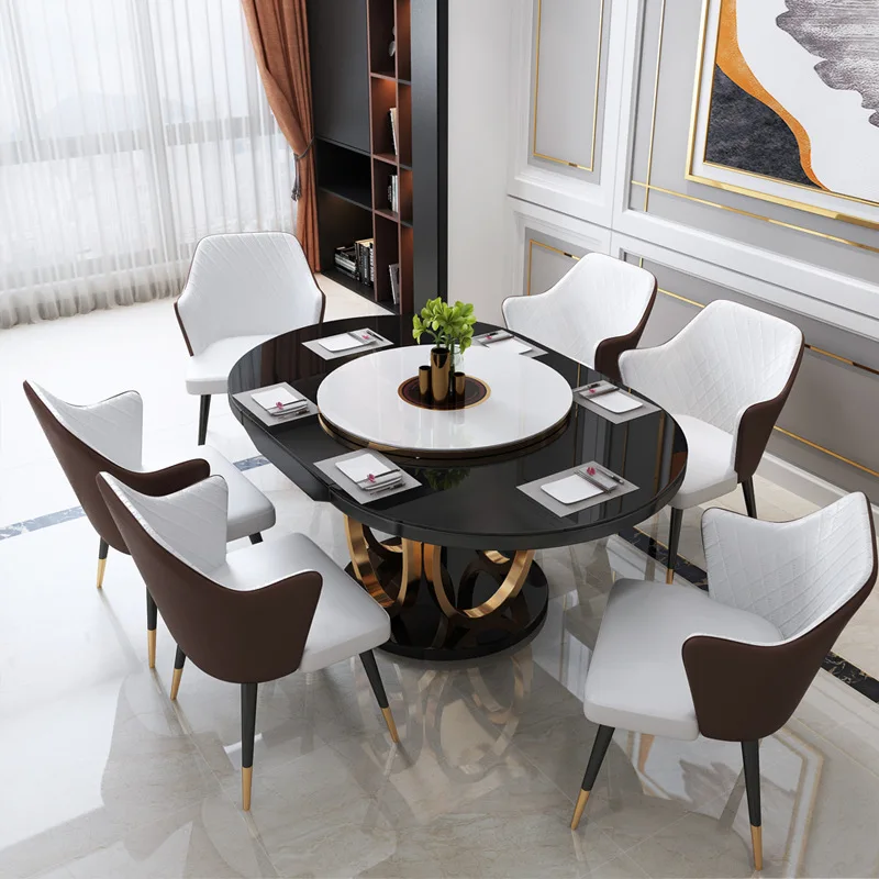 2019 г. скандинавский складной обеденный стол роскошный постмодернизированный и