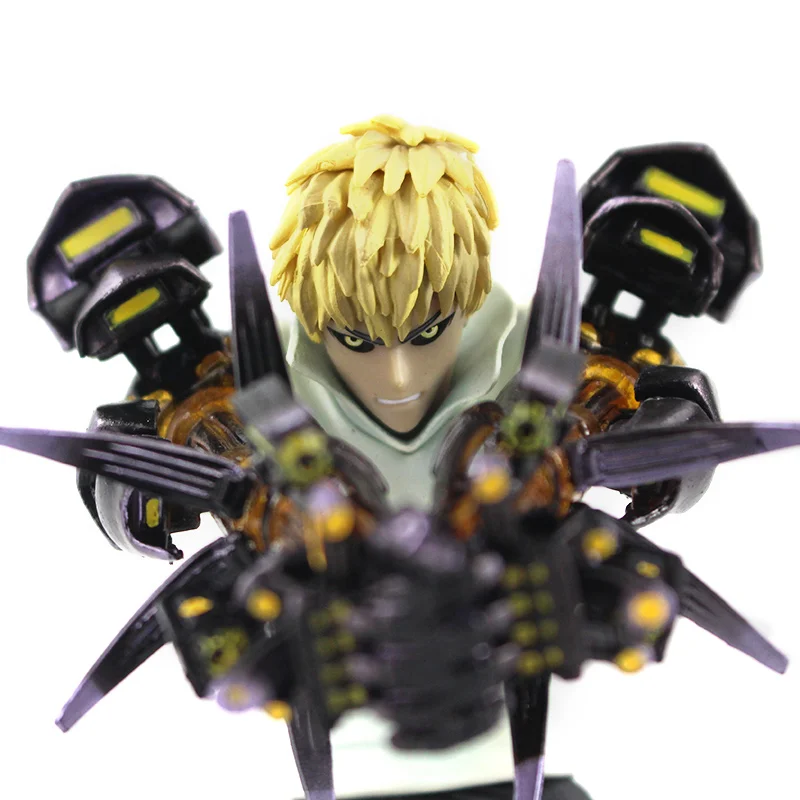

Anime Figures One Punch Man Genos Incinerators Canons Toys PVC Model Action Figurine Collector Saitama Brinquedos 15cm Juguetes