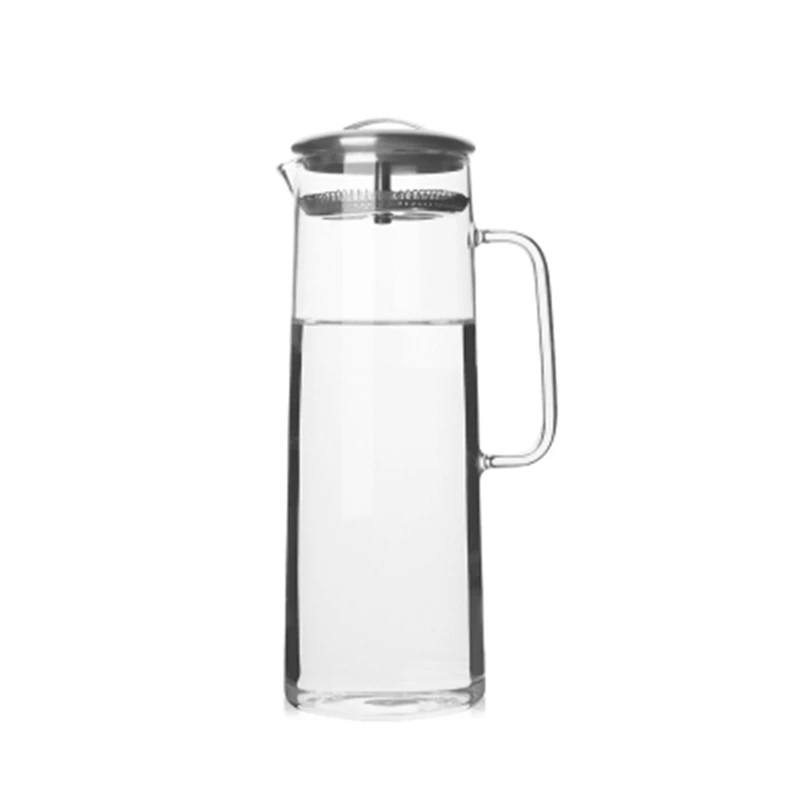 Термостойкий чайник большой емкости 1000 мл стеклянная чашка набор кувшинов для