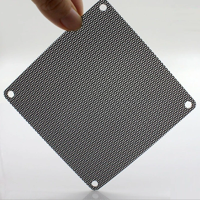 

5PCS/lot Computer Mesh sponge PC Case Fan Cooler Black Dust Filter Cover
