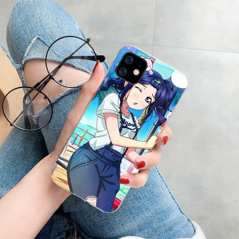 

NBDRUICAI Japanese Anime Love Live Cartoon DIY Luxury Phone Case for iPhone 11 pro XS MAX 8 7 6 6S Plus X 5S SE XR cover