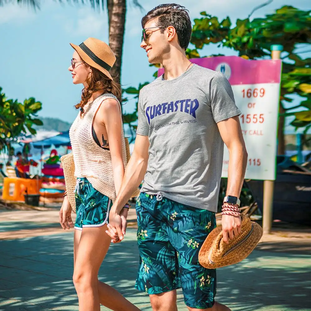 Мужские пляжные шорты surfast высокого качества повседневные однотонные купальные