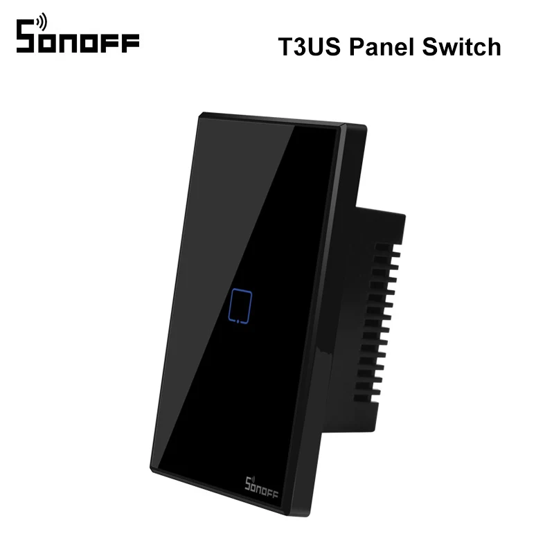 Интеллектуальный выключатель света SONOFF T3 Smart Wi Fi настенный светильник нам