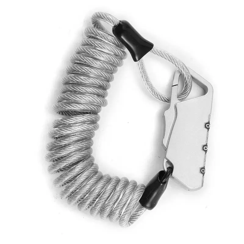 Мини Противоугонный велосипедный кодовый замок сменный компактный размер сплав