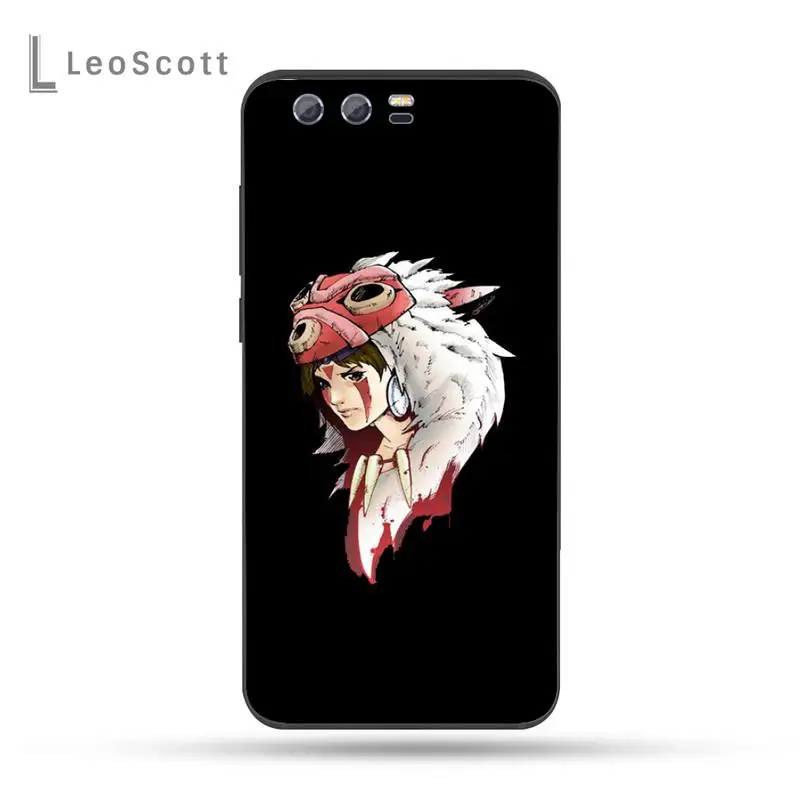 

Japanese Anime Princess Mononoke Phone Cases For Huawei Honor view 7a5.45inch 7c5.7inch 8x 8a 8c 9 9x 10 20 10i 20i lite pro