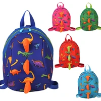 baby cute cartoon backpack dinosaur printing lightless school bags outdoor travel bag snack candy toy storage bag kids gift