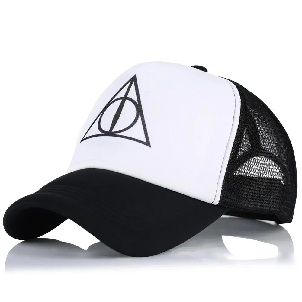 Мужская Черная бейсбольная кепка Deathly сетчатая дышащая Кепка s Dads 2020 регулируемые