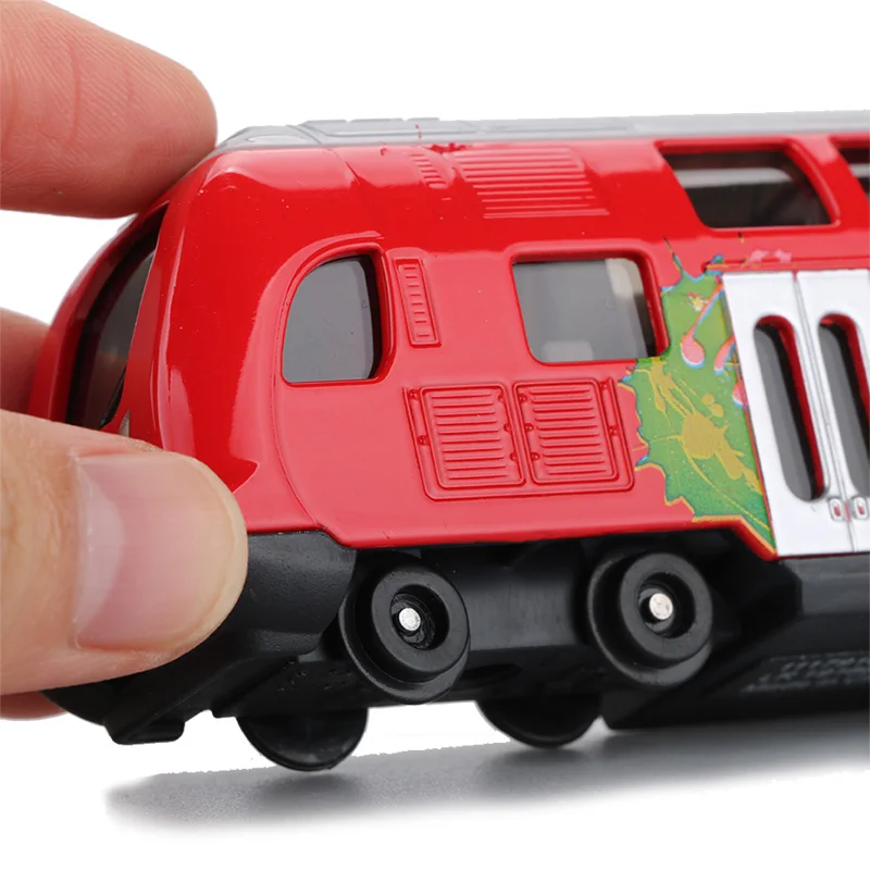 

Siku 1:87 Alloy Train Model Toy Double Decker Bus Models Tram High-Speed Rail Car Toys For Children Adult Collection