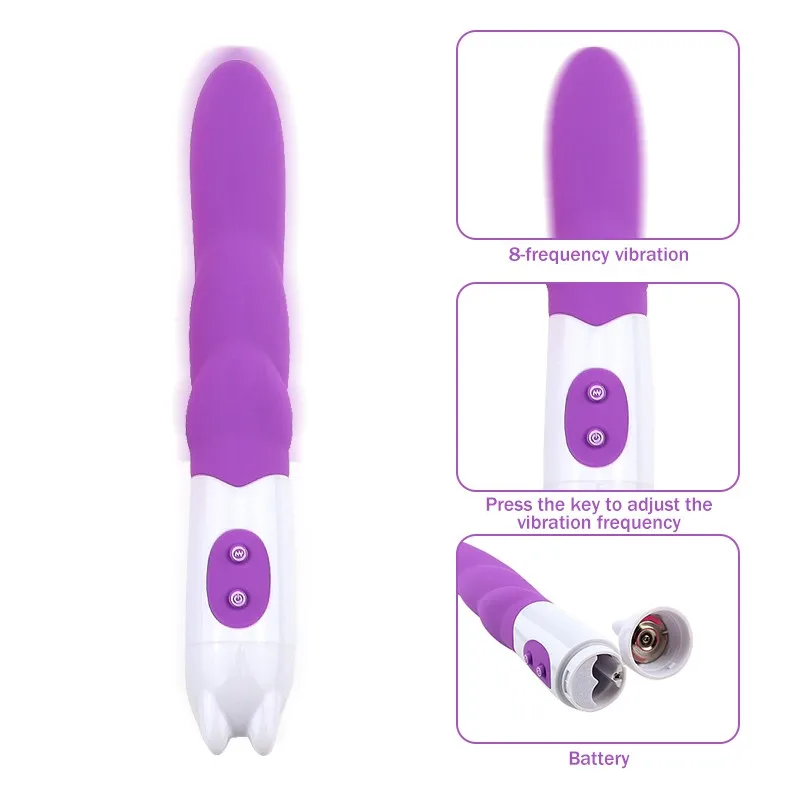 Массажная палочка вибратор для стимуляции точки G и клитора|Вибраторы