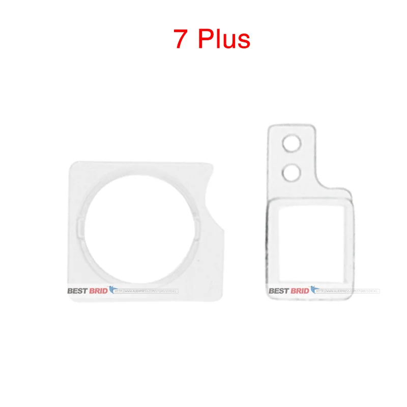 10 шт./лот передняя пластиковая камера держатель для iPhone 5 5S 5C 6 6S Plus 7 8G X XR XS датчик
