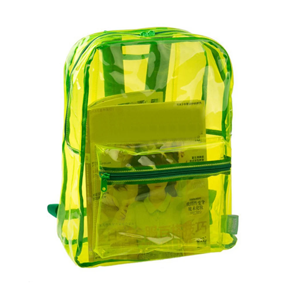 Женские высококачественные прозрачные рюкзаки для взрослых и детей