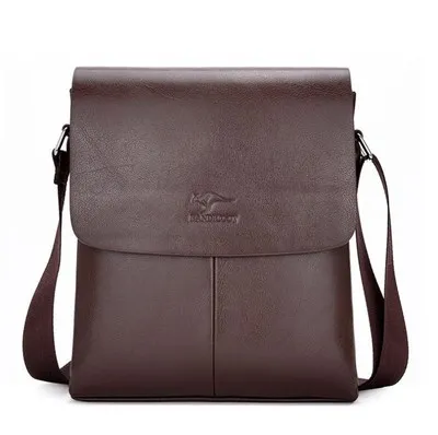 2021 Роскошная брендовая мужская сумка мессенджер кенгуру через плечо из мягкой