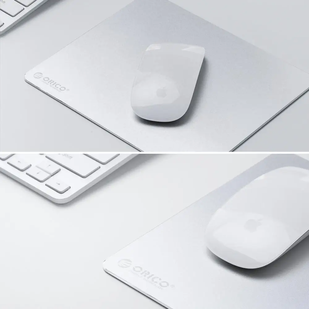 Металлический алюминиевый коврик для мыши ORICO Жесткий Гладкий тонкий