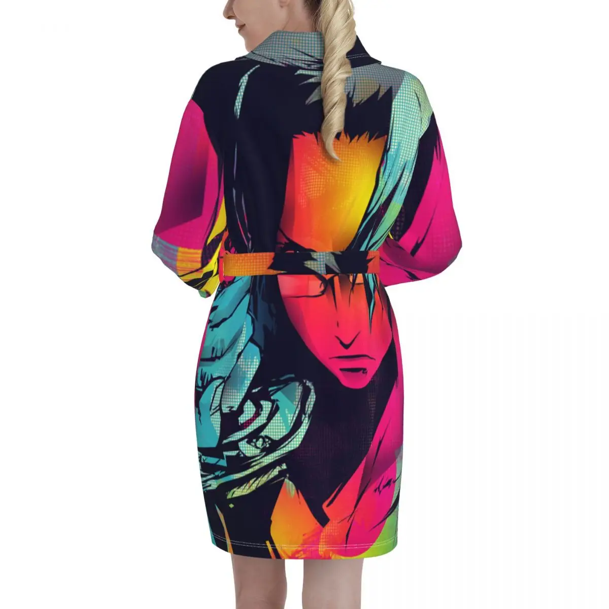 

Samurai Champloo Anime Pajamas Couple Mens Flannel Sleepwear Women Home Service Suits Autumn and Winter Nightgown