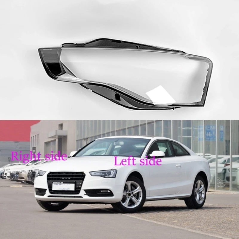 

Для Audi A5 2012 2013 2014 2015 2016 фар автомобиля крышка Рассеиватель фары авто чехол