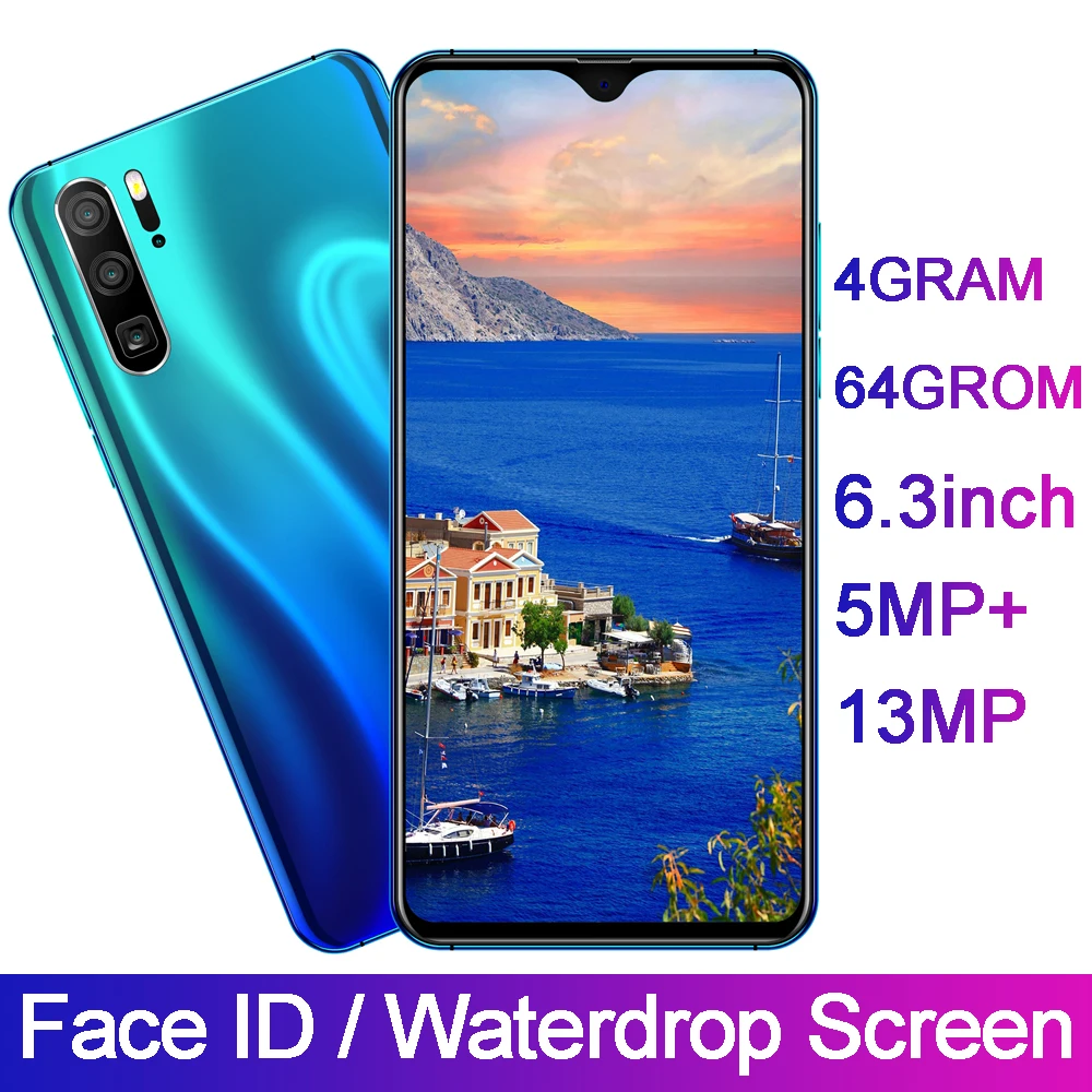 P30 Pro четырехъядерный мобильный телефон 4 грамма + 64 гром смартфоны 6 3 дюймов капли