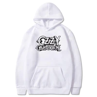 new ozzy osbourne hoodies polyester printed men brand hip hop hooded custom printed ozzy punk rock sweatshirt tops