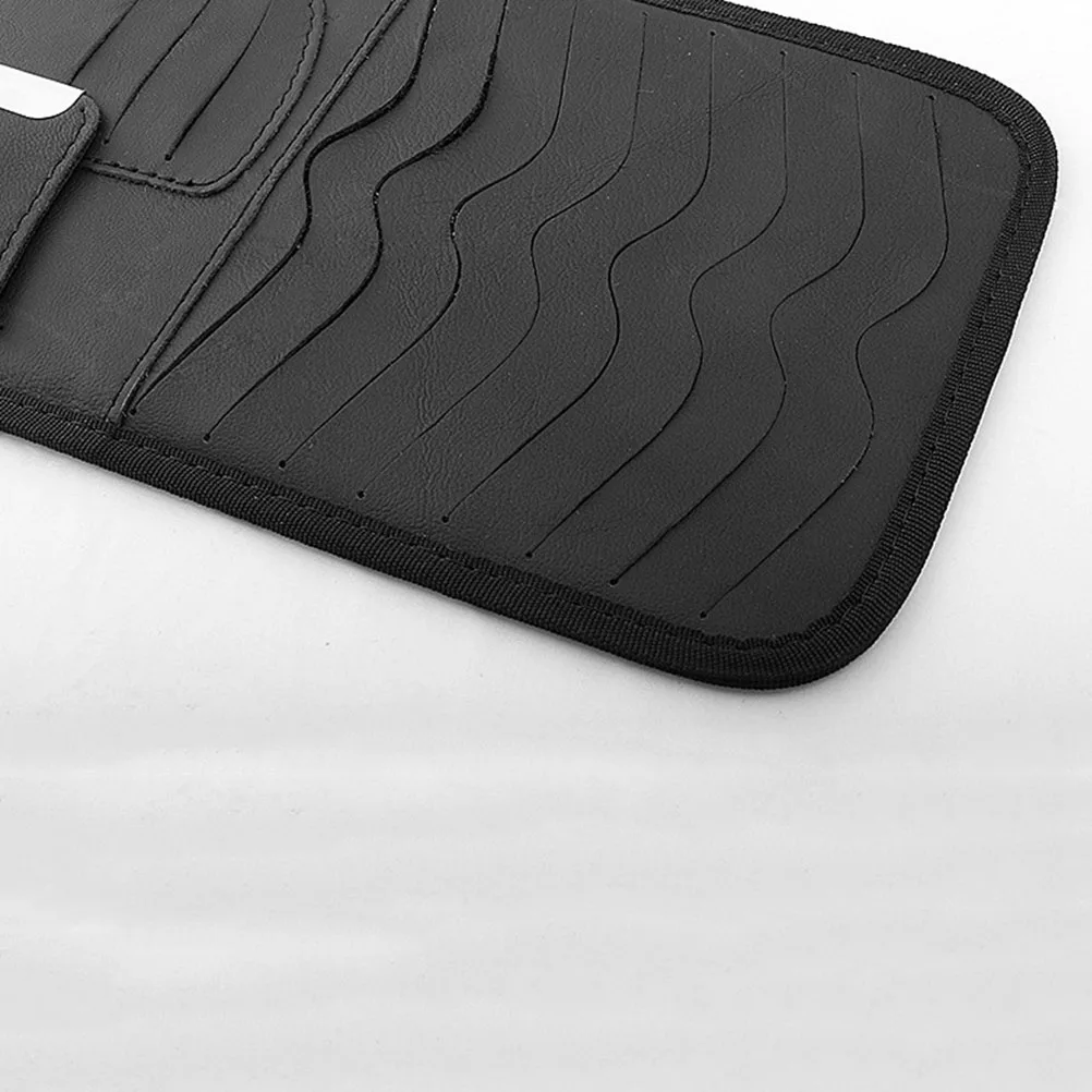 Автомобильный Органайзер с козырьком от солнца 1 шт. многофункциональный кожаный