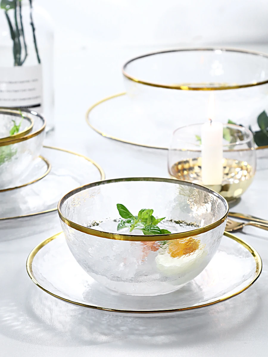 

The Nordic ins wind phnom penh glass tableware fruit salad bowl
