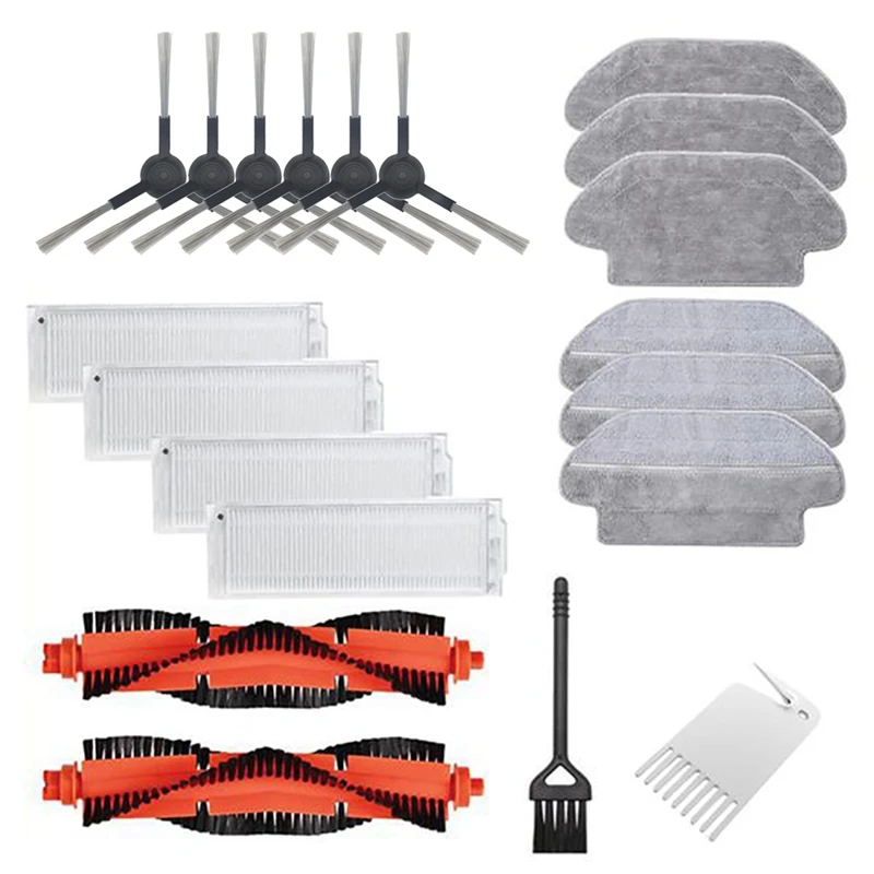 

Main Side Brush Hepa Filter Cloth for Xiaomi Mijia Robot Vacuum STYTJ02YM Robotic Cleaner Accessories