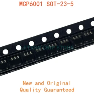 20PCS MCP6001T-E/OT SOT-23-5 MCP6001T-I/OT MCP6001UT-I/OT SOT23-5 SMD new and original IC Chipset