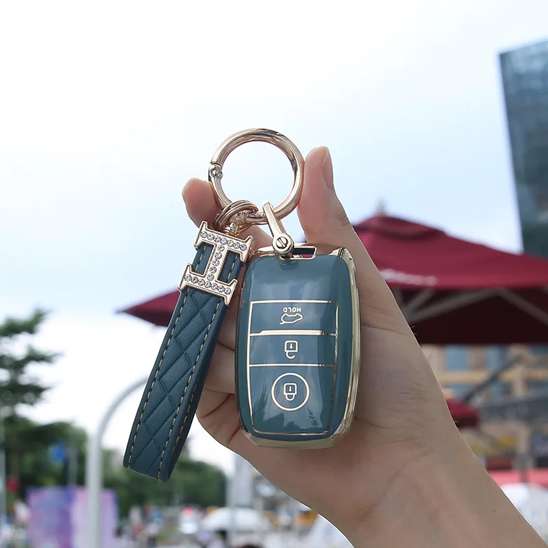 Новинка ТПУ чехол для автомобильного ключа KIA Sportage Ceed Rio 3 4 5 Cerato K3 KX3 K4 K5 Sorento Optima