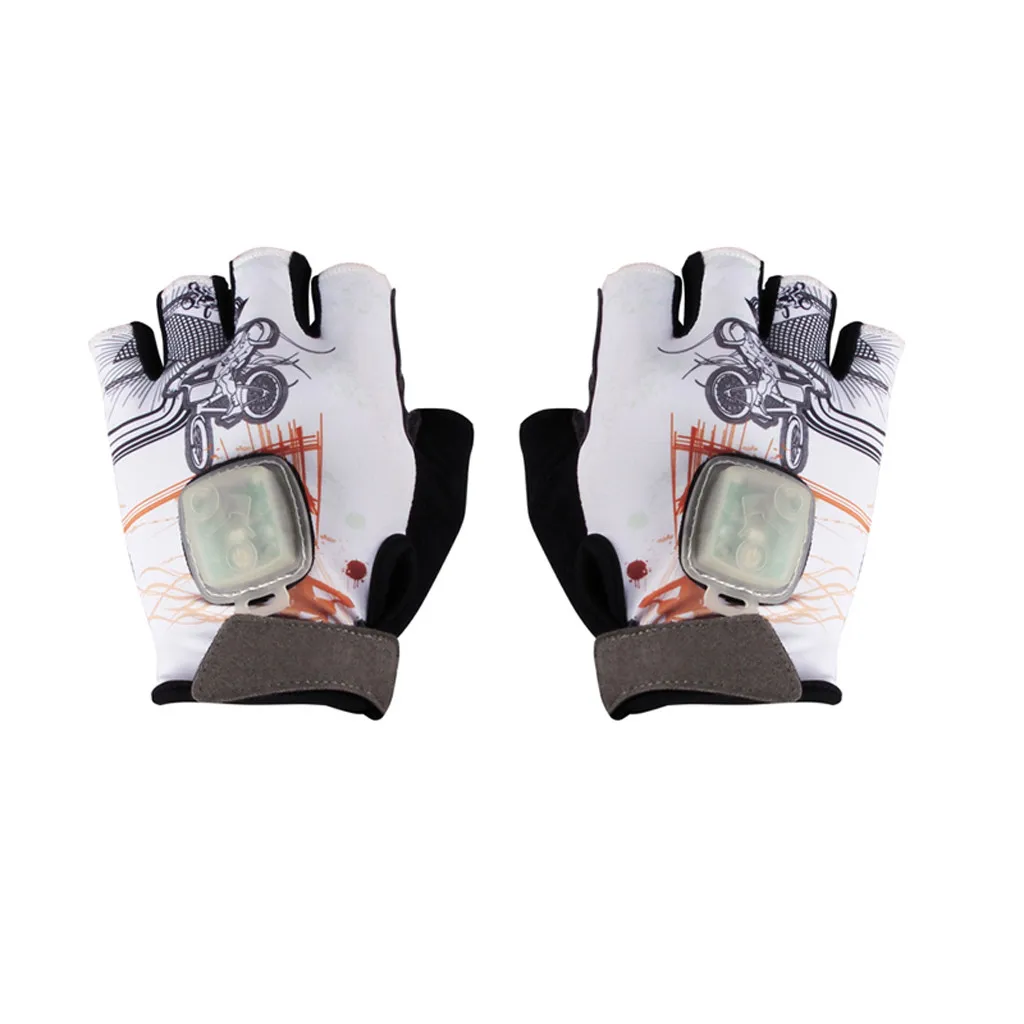 Портативные велосипедные перчатки со светодиодной подсветкой сигнал поворота