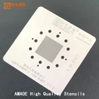 Универсальный шаблон для пайки Amaoe, трафарет для реболлинга BGA, многофункциональный трафарет BGA 0,40 27*27, отверстие под 45 градусов