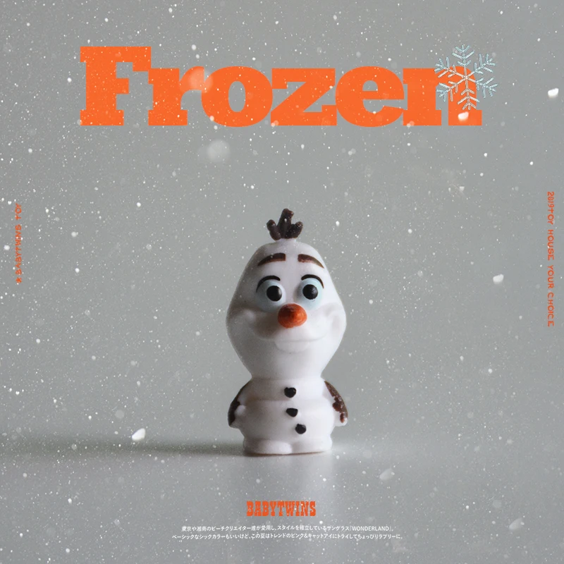 

Disney 10pcs Mini Frozen Olaf Snowman Figure Posture Model Anime Collection Figurine Doll For Kids Gift