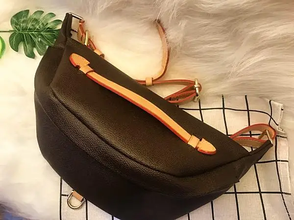 

2021 Luxury Brand Designer Bags Famous Brand Women Top Quality Leather Monogram Samll Fashion Bumbag Waist Bag For Women