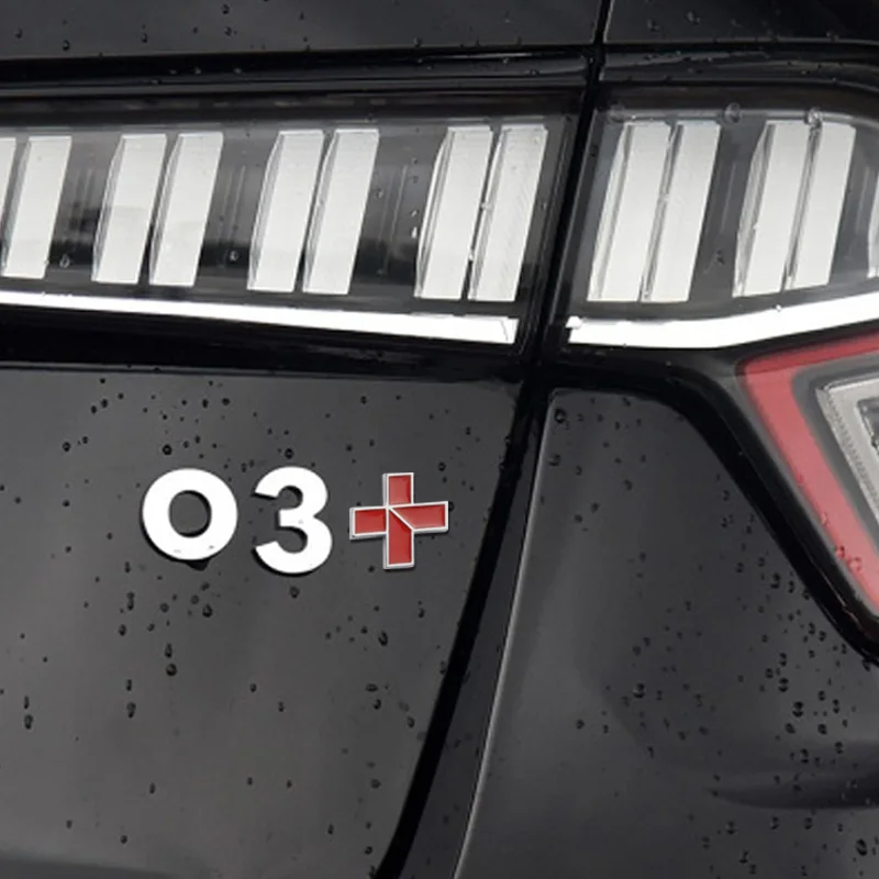 Noizzy модный красный крест Plus + наклейка на Автомобиль Мотоцикл авто значок эмблема