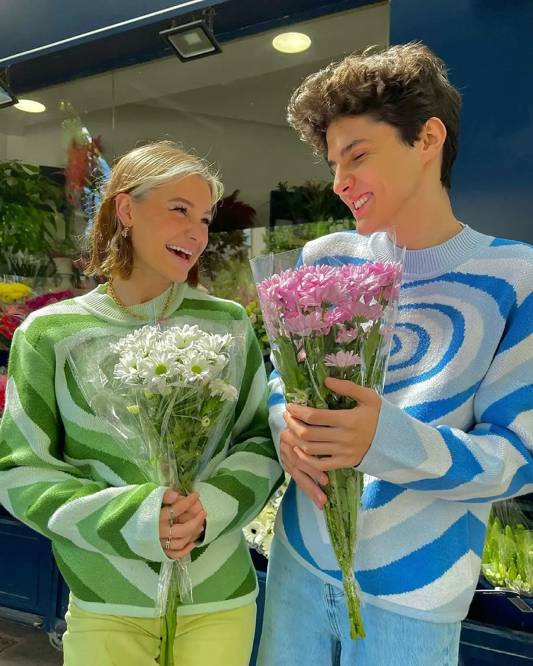 

Women Love Heart Print Sweater Long Sleeve O-neck Knitted Pullover for Winter Autumn 2021 New Style High Quality Streewear