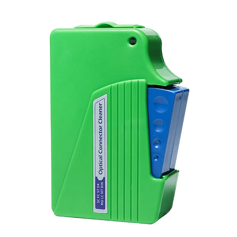Free Shipping 500Times Optical Fiber Connector Cleaner KCC-55 Fiber Conector Cleaning Box