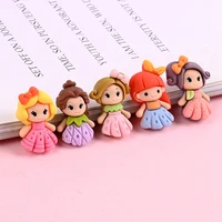 10pcs classics cute resin mini cartoon princess flat back cabochon scrapbook kawaii diy embellishments accessories
