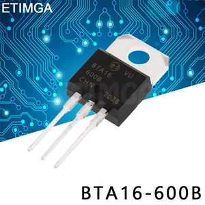 10PCS/LOT BTA16-600B BTA16-600C BTA16-600BW BTA16-600CW TO-220 Transistor BTA16600B BTA16600C BTA16600BW BTA16600CW