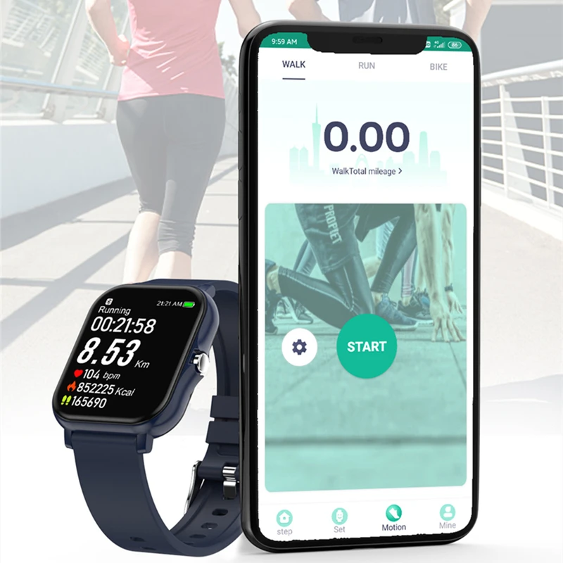 

GEJIAN 2021 New 1.69 inch touch screen Bluetooth Call Smart Watch Men Sports smart watch Women Game Fitness Tracker Waterproof