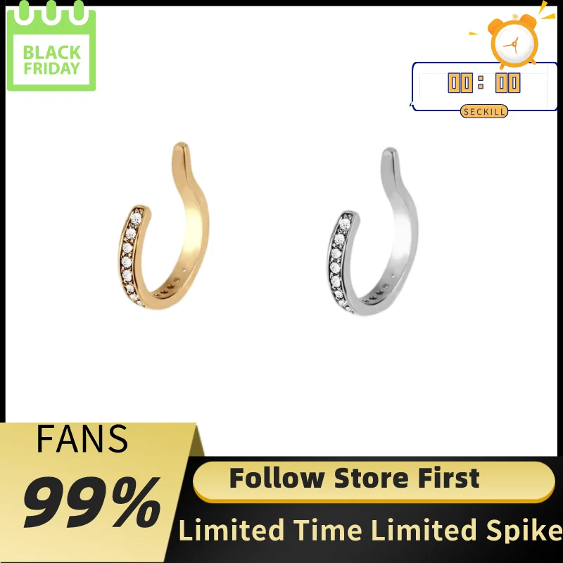 

11.25 Black Friday SALE 2021/11/25 Canner 0:00 Fans Exclusive 99% OFF Seckill 1PC C-shape Earring For Women 925 Silver Jewelry