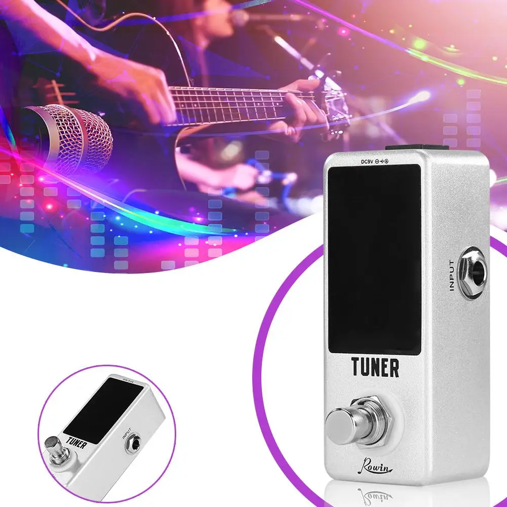 9 В постоянного тока мини-цинковый сплав высокой точности гитары хроматический