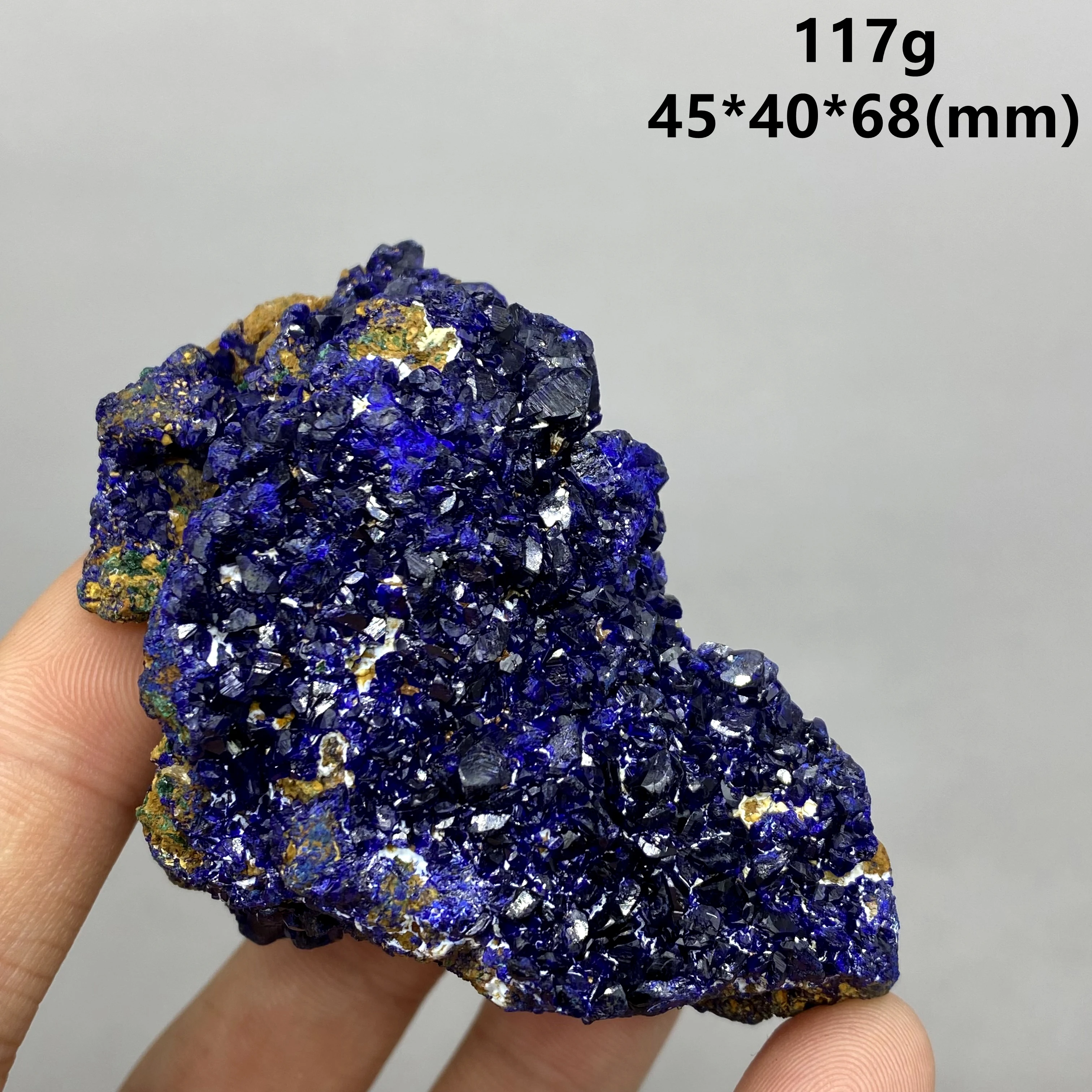 

Лучше всего! Натуральный красивый азуритовый минеральный образец 117 г, хрустальные камни и кристаллы, лечебный кристалл