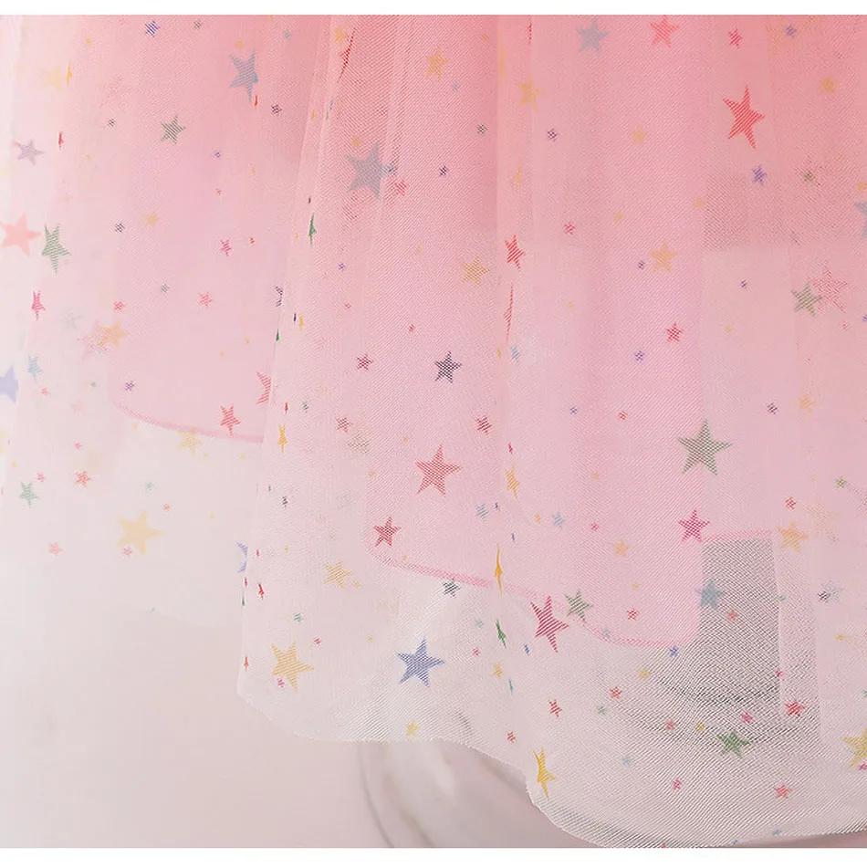 

Rainbow Unicorn Dress Girls Party Dress for Kids Birthday Children Makeup Fantasy Costume Girl Carnival Unicorn Party Costume