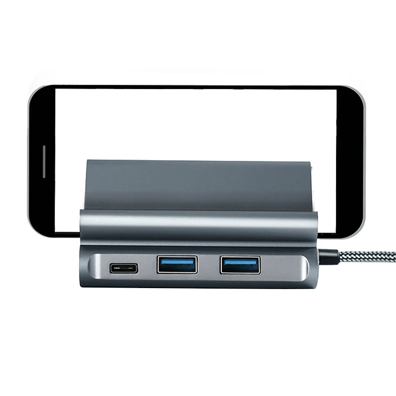 Type C HUB Docking Station USB-C to HDMI Dock Power Adapter Vertical Base with Bracket | Компьютеры и офис