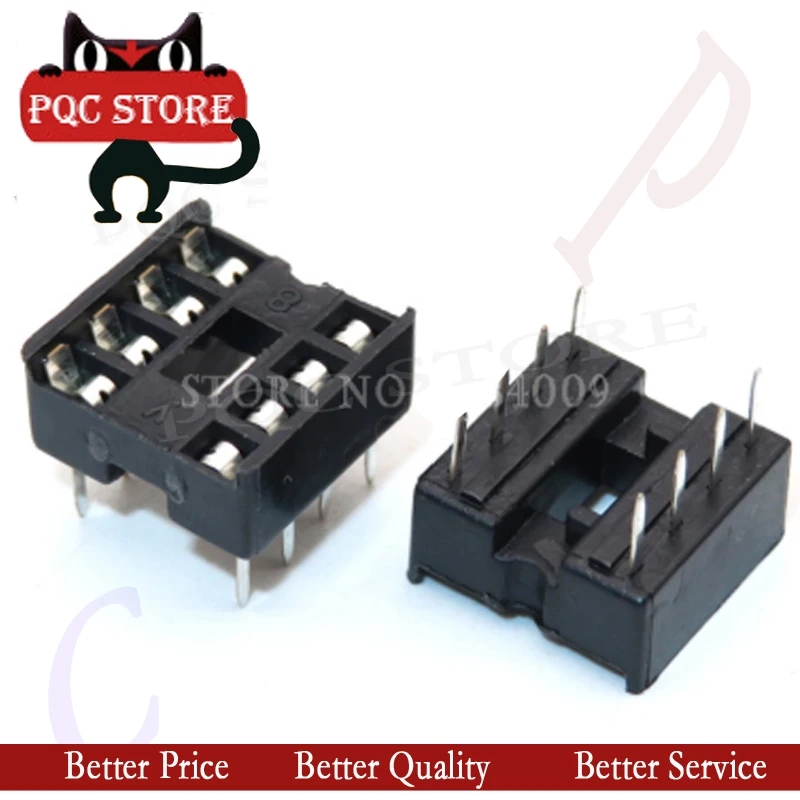 20 шт. 8pin DIP IC розетки адаптер паяльный Тип 8 pin новый оригинальный | Обустройство