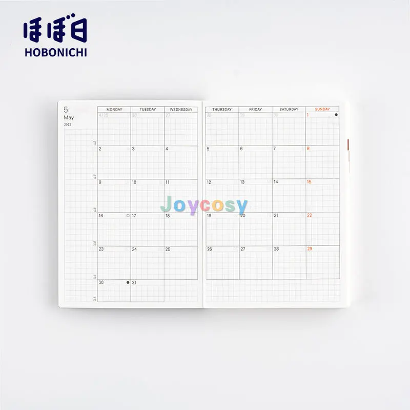 Тетрадь Hobonichi Techo [английский/A6/январь 2022 года старт/Понедельник старт] журнал