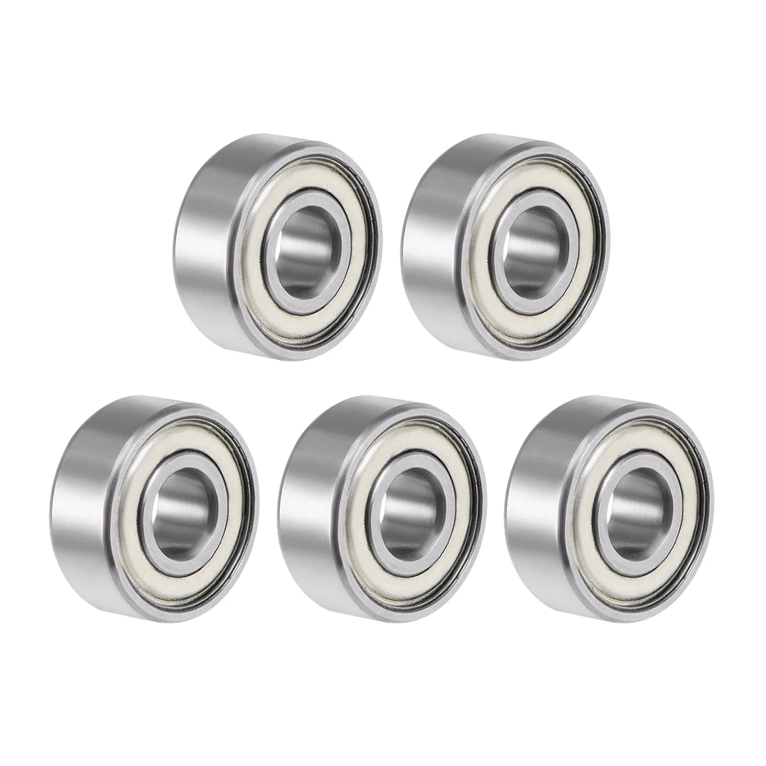 

uxcell R3ZZ Ball Bearing 3/16"x1/2"x10/51" Double Shielded ABEC-3 Bearings 5pcs